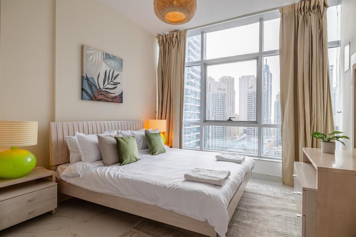 2 Bedroom Apartment I Marina Diamond 4 I Close To Metro Дубай Экстерьер фото